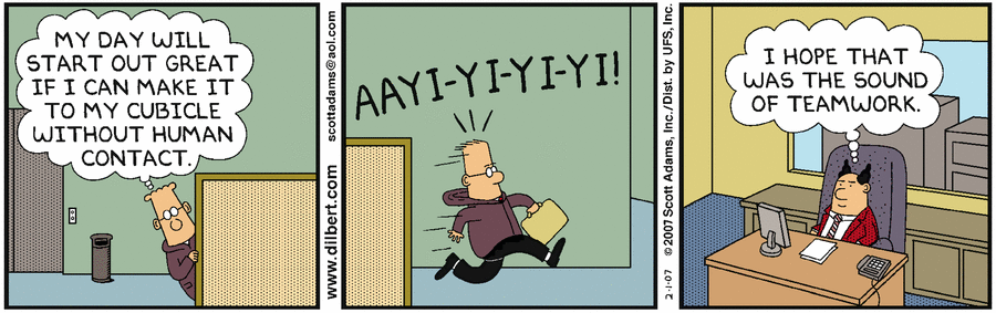 Dilbert Cartoon